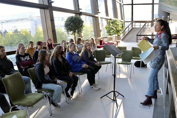 22.09.2022 Besuch im Gewandhaus