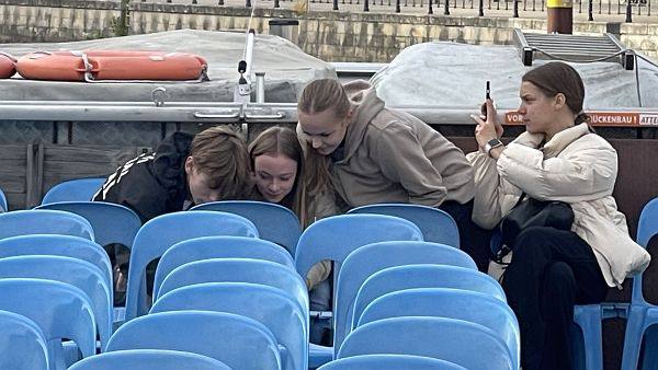 Sightseeing auf der Spree