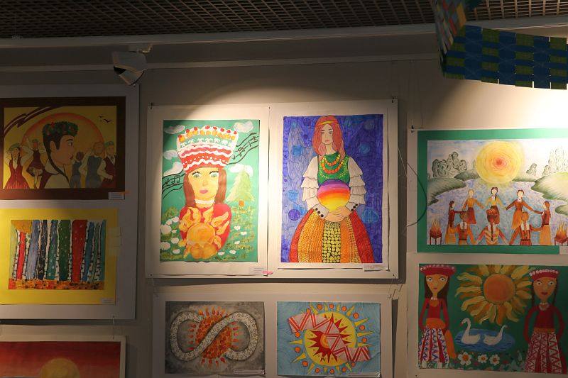 Visiting art school in Jurmala