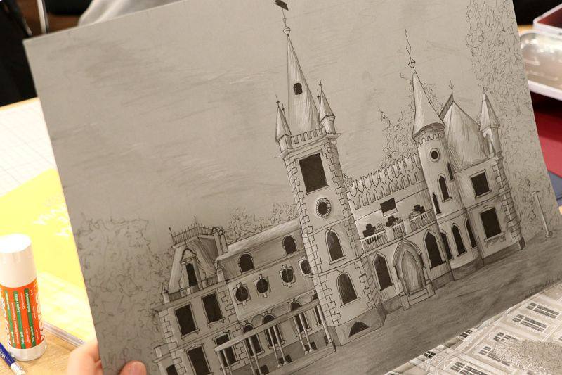 Visiting art school in Jurmala