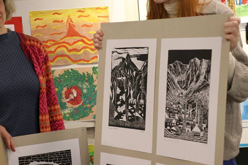 Visiting art school in Jurmala
