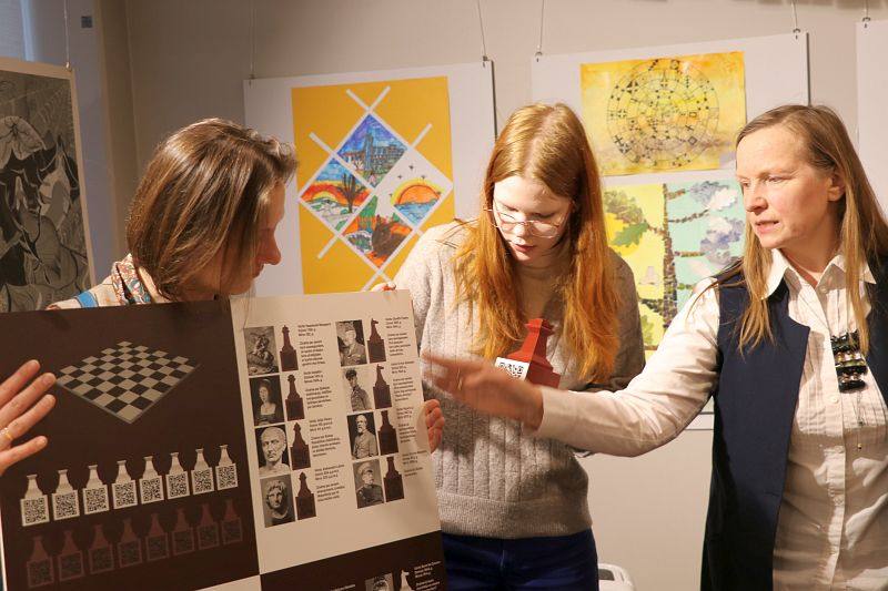Visiting art school in Jurmala