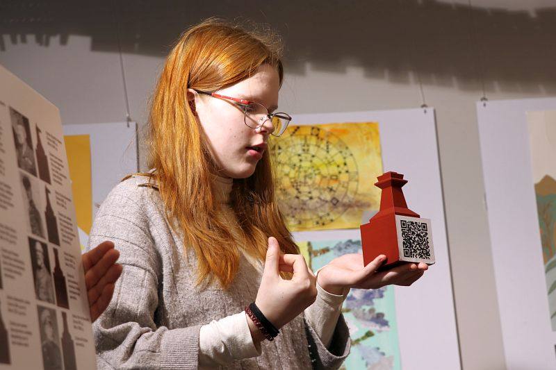 Visiting art school in Jurmala