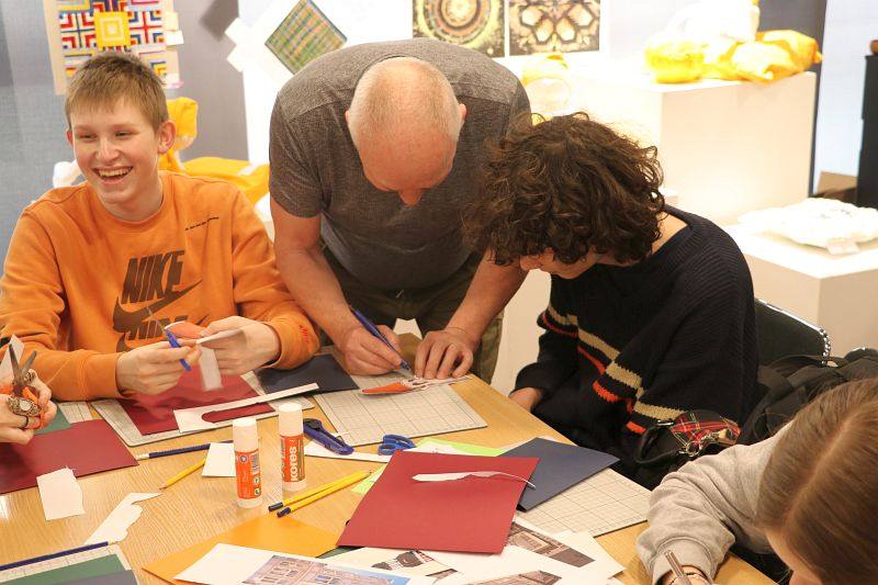 Visiting art school in Jurmala