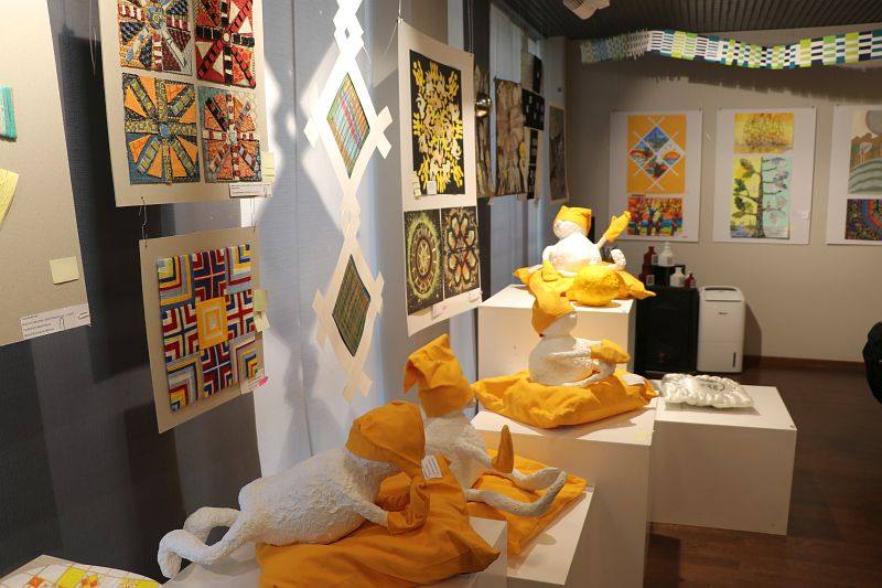 Visiting art school in Jurmala