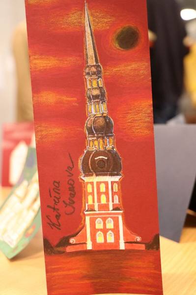 Visiting art school in Jurmala