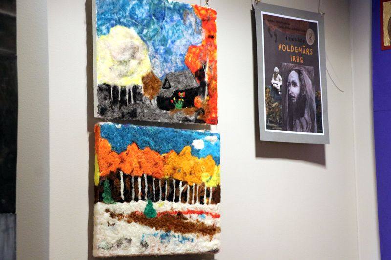 Visiting art school in Jurmala