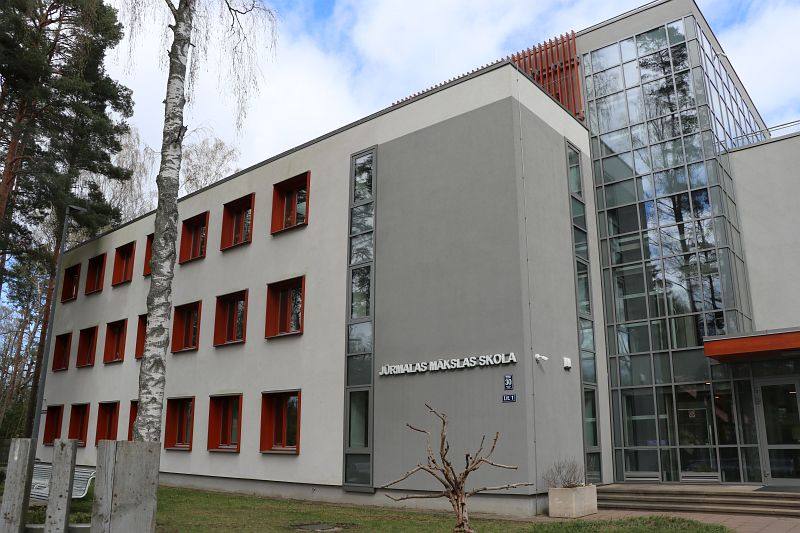 Visiting art school in Jurmala