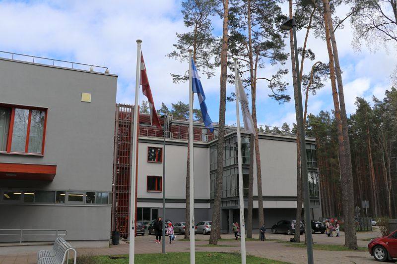 Visiting art school in Jurmala