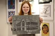 Visiting art school in Jurmala