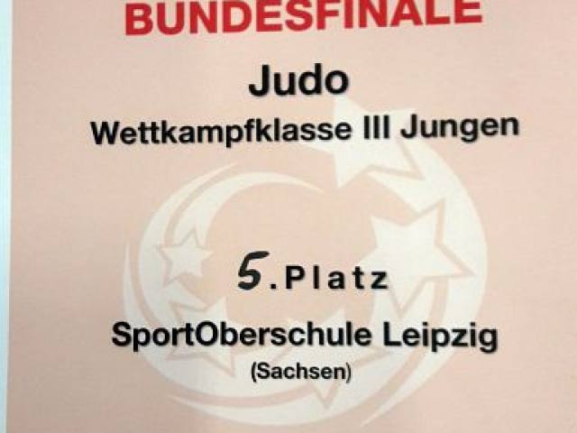 Jugend trainiert für Olympia - Judo 2022
